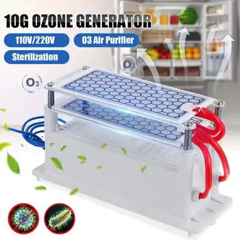 

10g/h Portable Ozone Generator Home Air Cleaner Ozon Ozonizer Air Purifier for Deodorization Sterilize machine Odor 110V/220V