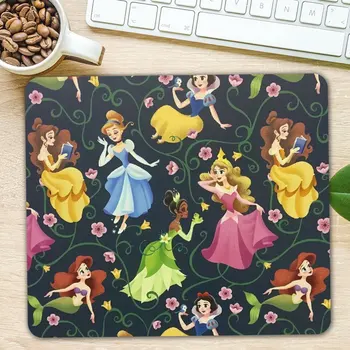 

Hot Sale Princess Cartoon Anti Slip Laptop PC Mause Mouse Pad Computer Mousepad Desk Keyboard Mice Mat Child Gift