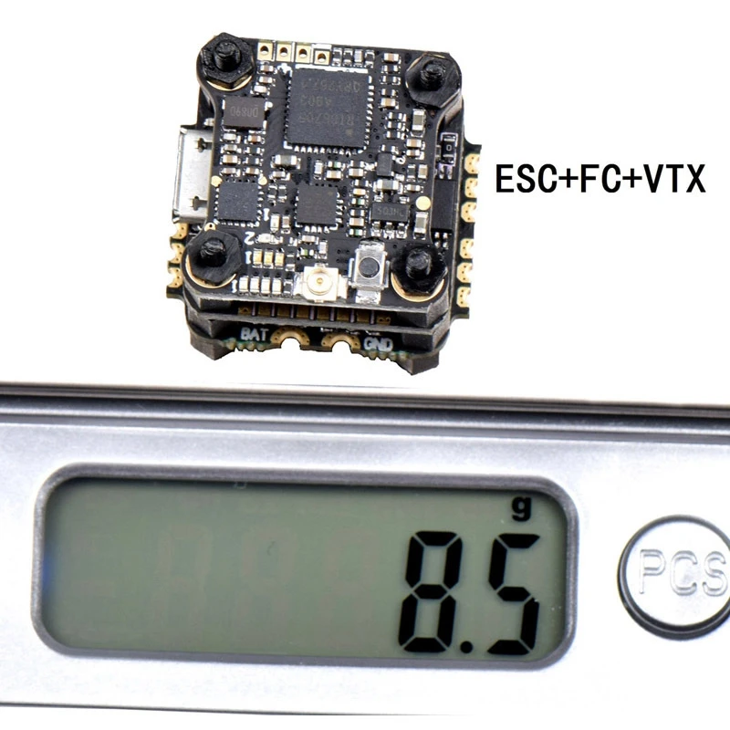 Мини F4 Контроллер полета 3 слоя FlyTower Betaflight OSD 4в1 13A 200 мВт VTX для FPV квадрокоптера дрона