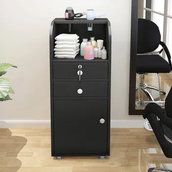 

Barber Cabinet Salon Hair Salon Tool Cabinet Beauty Salon Locker Llack