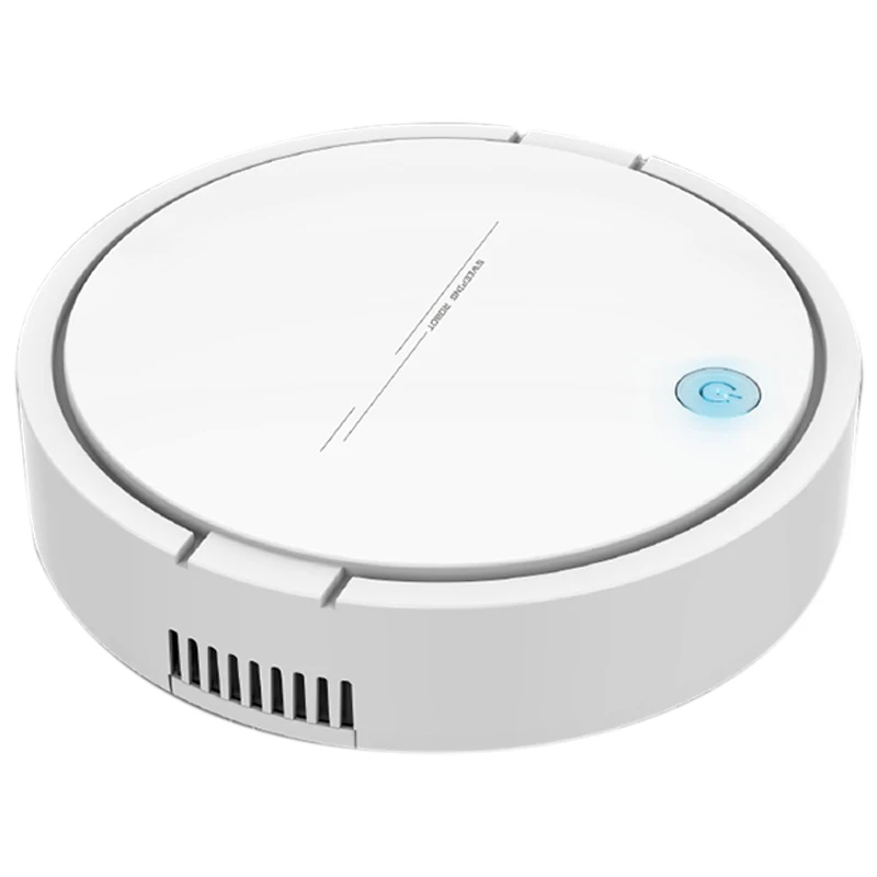 

Creative Automatic Sweeping Robot Vacuum Cleaner USB Charging Cordless Vacuum Cleaner Cordless Robot Vacuum Robots White