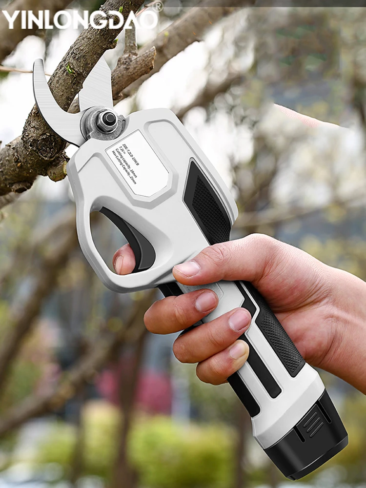 

7.2V Cordless Electric Rechargeable Lithium Pruning Shears Secateur Branch Cutter Electric Fruit Pruning Tool Garden Pruner