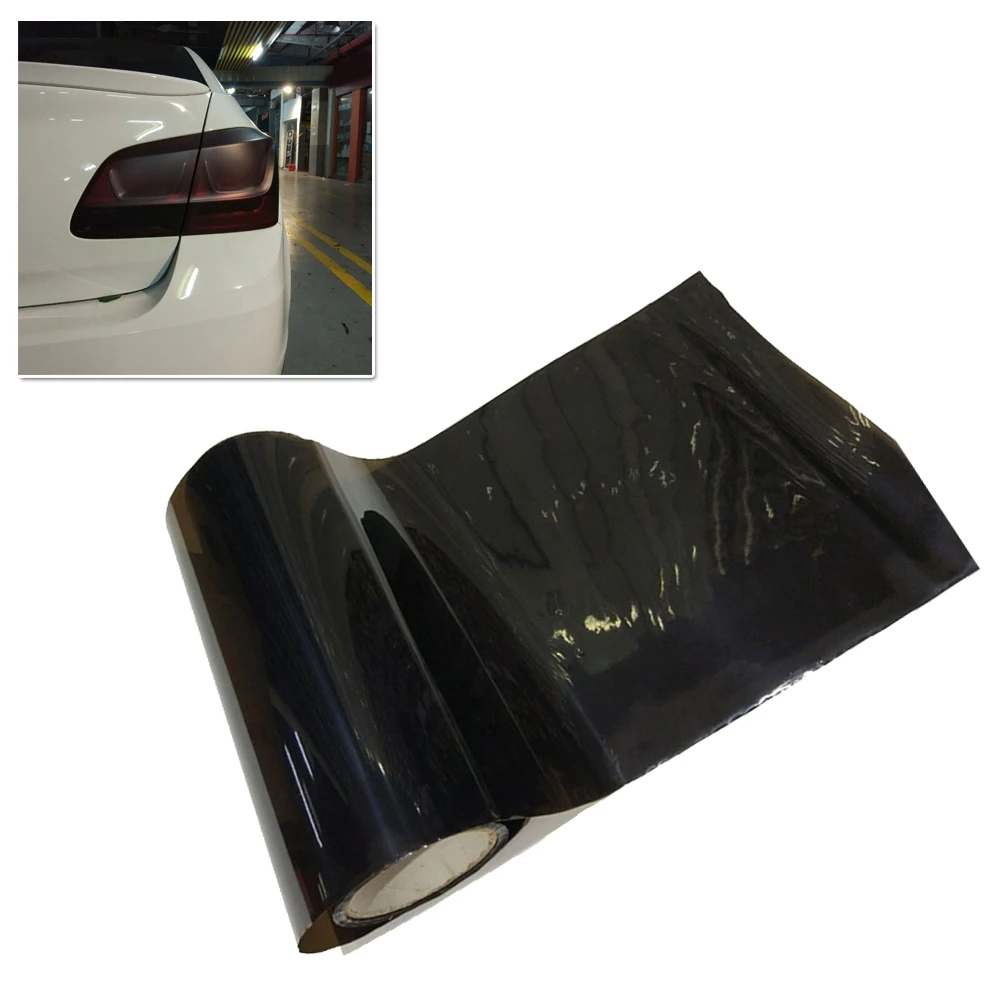 Темно-Черная фара задняя туман свет оттенок отделка пленка наматрасник части |