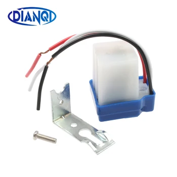 

Automatic On Off Photocell Street Lamp Light Switch Controller AC220V Photo Control Photoswitch Sensor Lamp Switch DC12V 24V