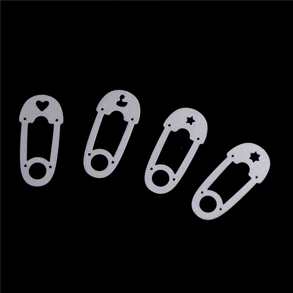 4*2cm Paper Card Star Heart Pin Baby Craft DIY Scrapbooking Stencils Template Die Embossing Metal Cutting Dies | Дом и сад