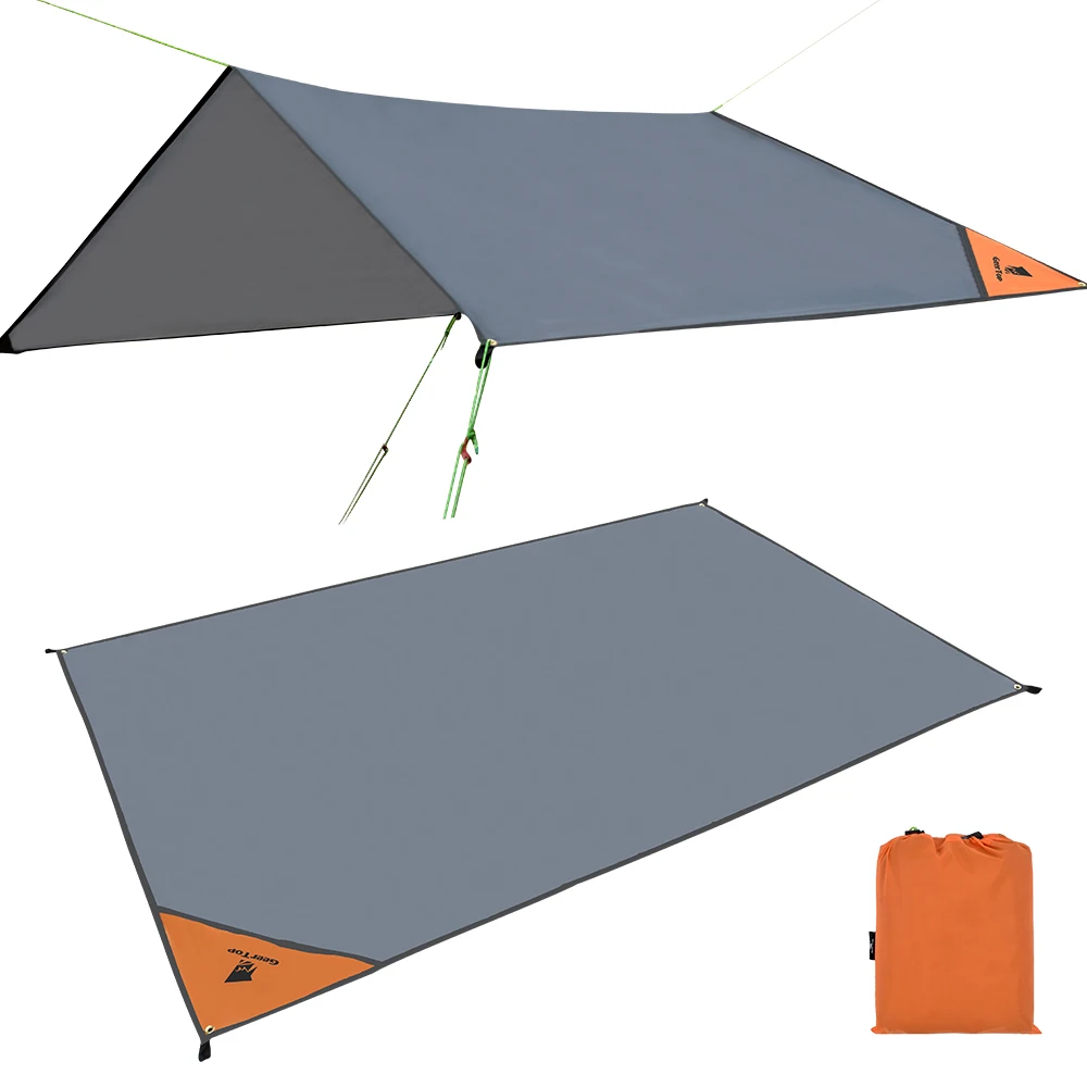 GeerTop Ultralight Tent Tarp Outdoor Camping Mat Waterproof Rain Fly