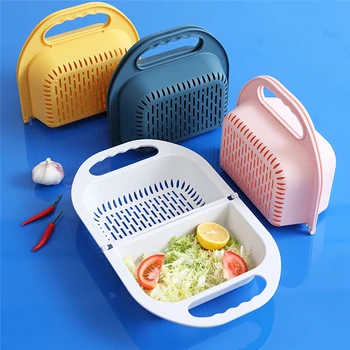 

Foldable Fruit Basket Drain Basket Kitchen Sink Vegetable And Fruit Container Sink Drain Basket Kitchen Tool