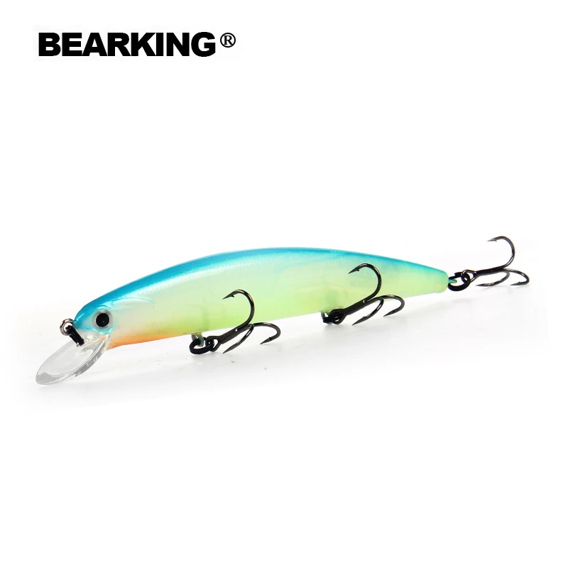BEARKING Новинка 11 см 17 г погружение 1,5 м супер вес системы длинное литье SP minnow новая модель рыболовные приманки жесткая Приманка Качество воблеры - Цвет: L