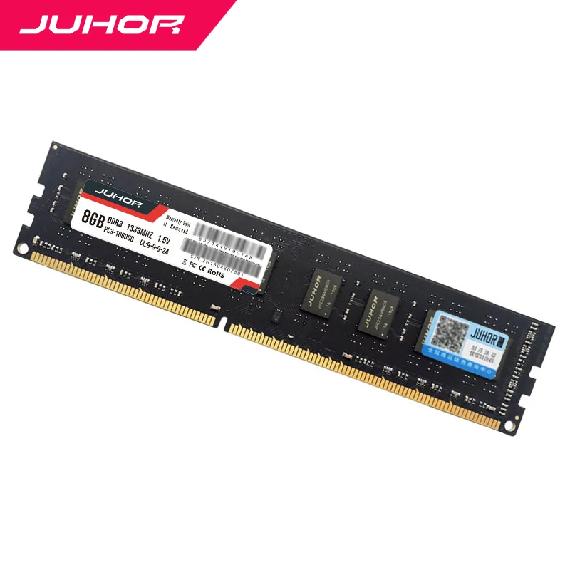 Оперативная память Juhor DDR3 2 Гб 1333 МГц настольная память 240pin 1,5 в 2 ГБ 8 ГБ 4 ГБ DIMM PC3 10600 CL9