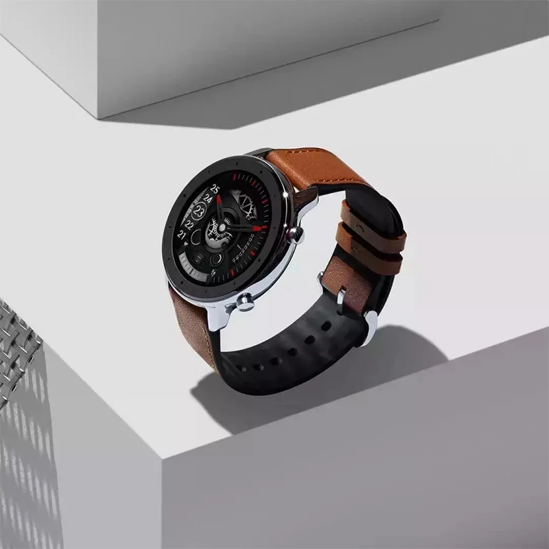 Xiaomi Amazfit GTR Смарт-часы 47mm5atm водонепроницаемые Смарт-часы 24 дня батарея управление музыкой кожаный силиконовый ремешок