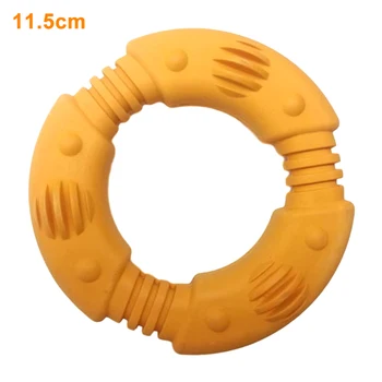 

Molar Puppy Dog Chew Toy Bite Resistant Tooth Cleaning Natural Rubber Pet Supplies Exercise Non Toxic Dental Care Training Ring