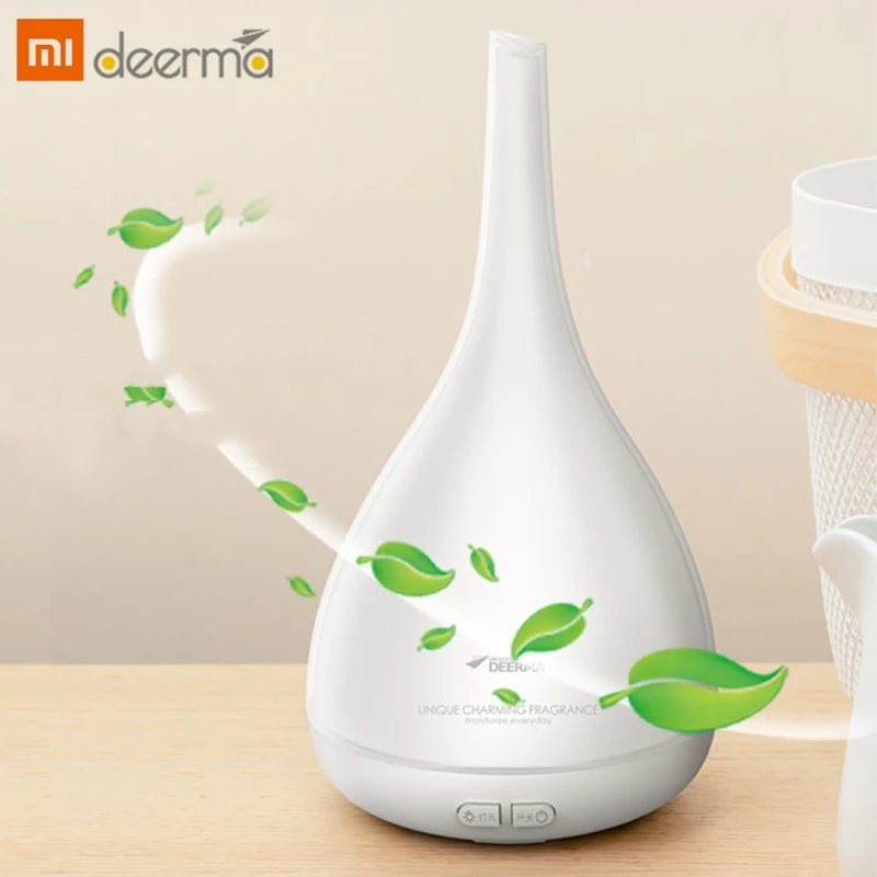

2019 Xiaomi Deerma DEM - XS12 Ultrasonic Humidifier Aroma Essential Oil Aromatherapy Lamp Diffuser Humidifier With 7 Colors