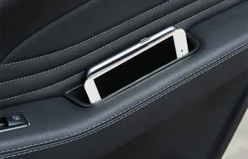 

4pcs Door Container Armrest storage Box Card phone For Benz ML-Class GLE 2012+