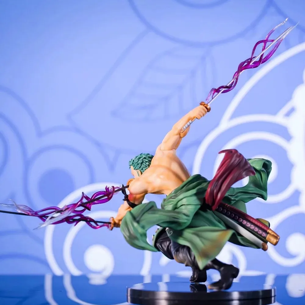 Экшн фигурки из ПВХ Зоро три тысячи с мировым эффектом One Piece аниме ророноа