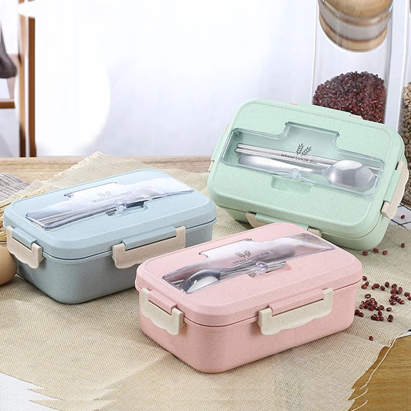 Детская школьная офисная коробка Bento Ланч-бокс для микроволновой печи столовая