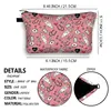 Nurse ECG Printing Cosmetic Bag Hot Sale Cartoon Doctor Woman Coin Purse Cosmetic Storage Bag Travel Cosmetic Case 2