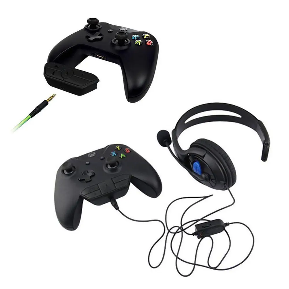 3,5 мм Стерео Аудио гарнитура адаптер конвертер для xbox ONE игровой консоли контроллер адаптер для игровой гарнитуры w/3,5 мм аудио разъем