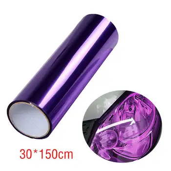 

Sticker Headlight Film Windshield Fog Light Vinyl Accessories Purple Car