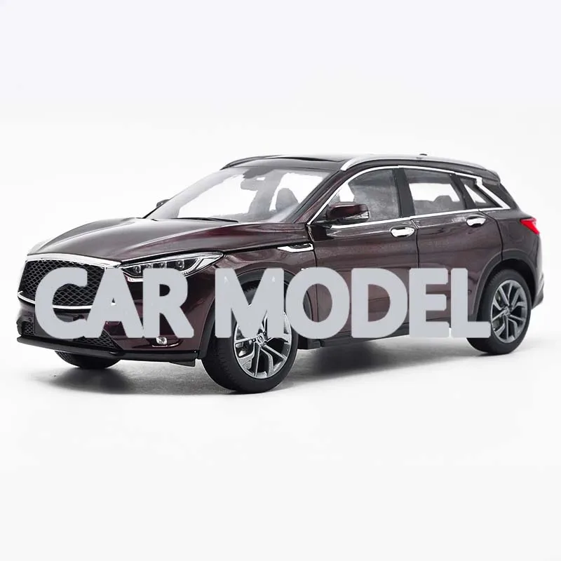 1:18 Масштаб сплава игрушечных автомобилей INFINITI QX50 модель автомобиля SUV детских игрушечных автомобилей оригинальные аутентичные Детские игрушки - Цвет: Красный
