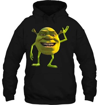 

Fashion Cool Funny Shrek Wazowski Customized Printed Streetwear men women Hoodies Sweatshirts