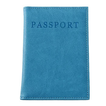 

Solid Color multi-card Passport Card Card Purse Passport Holder Protector Wallet Business Card Soft Passport Cove