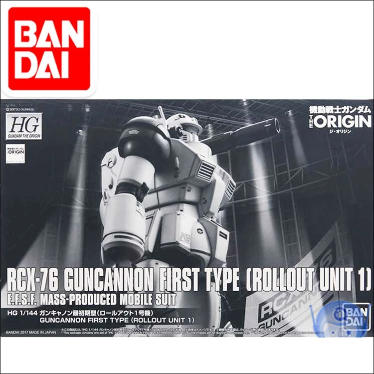 Gundam Modelo Original Rcx 76 Guncannon Primer Tipo De E F F S F Movilidad Ignifugo Movil Compatible Con El Origen Gto Juguetes Para Ninos Kits De Construccion De Maquetas Aliexpress