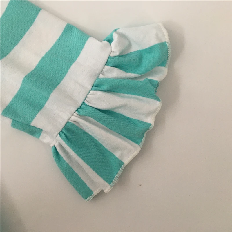 Puresun New Arrival Cute Rabbit Embroidery Girls Easter Dress Ruffles Design Toddler Girls Easter Outfit