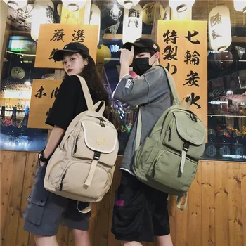 

2020 fashion schoolbag female Korean college student backpack high school simple campus junior high school backpack