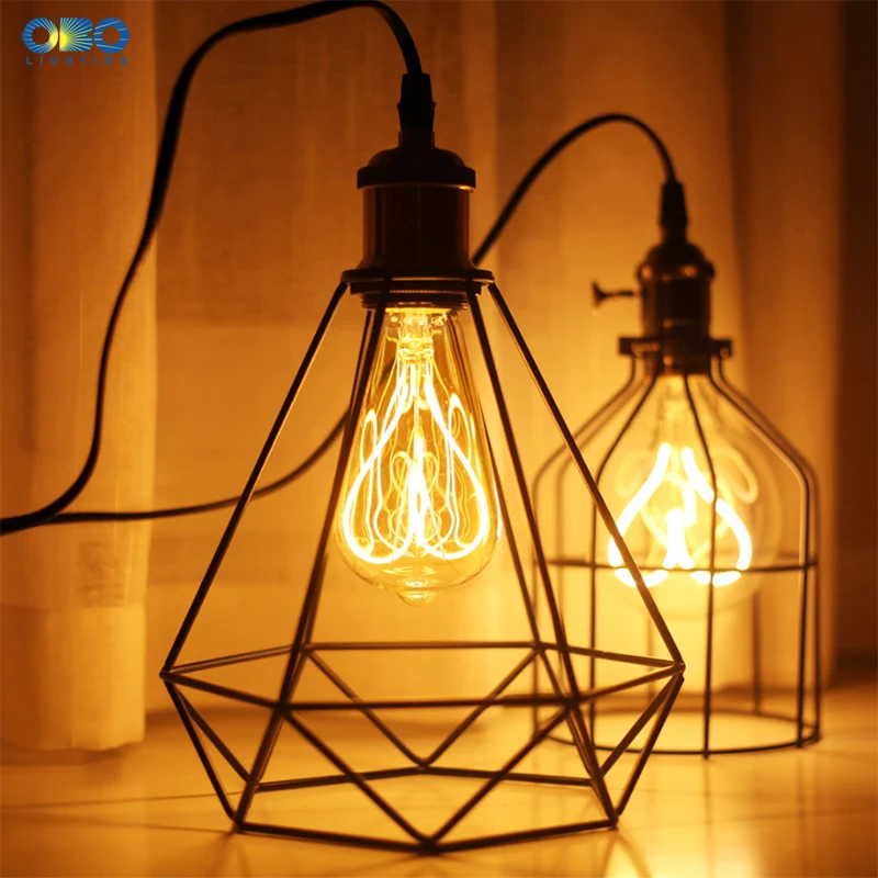 Plug Pendant Lamp Vintage Base E27 1.7m With Switch Socket Lamp Holder Hanging Light Fixtures EU/US/AU/UK Plug Dimming lamp holder pendant lights ceiling light pendant lamp vintage pendant lights rope pendant lamp
