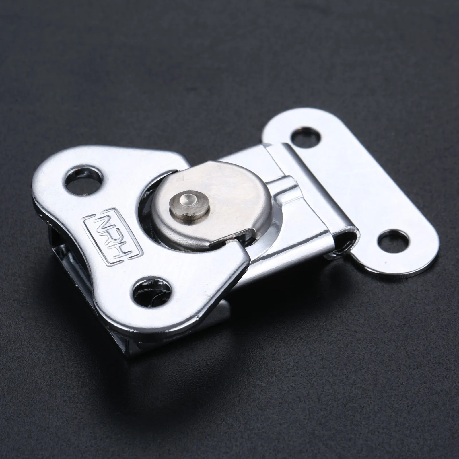 2pcs/set Stainless Steel Butterfly Toggle Latch Catch Clamp Box Buckle Rotary Lock Flight Case 52*38mm Baggage Accessories