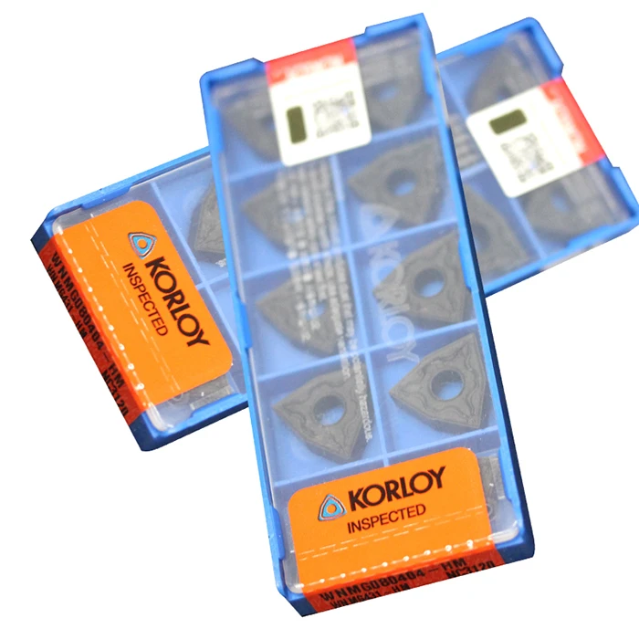 Корея KORLOY WNMG080404-HM NC3030 WNMG080404-HM NC3120 WNMG080404-HM PC9030(10 шт./лот) резец для внутренней обточки вставки