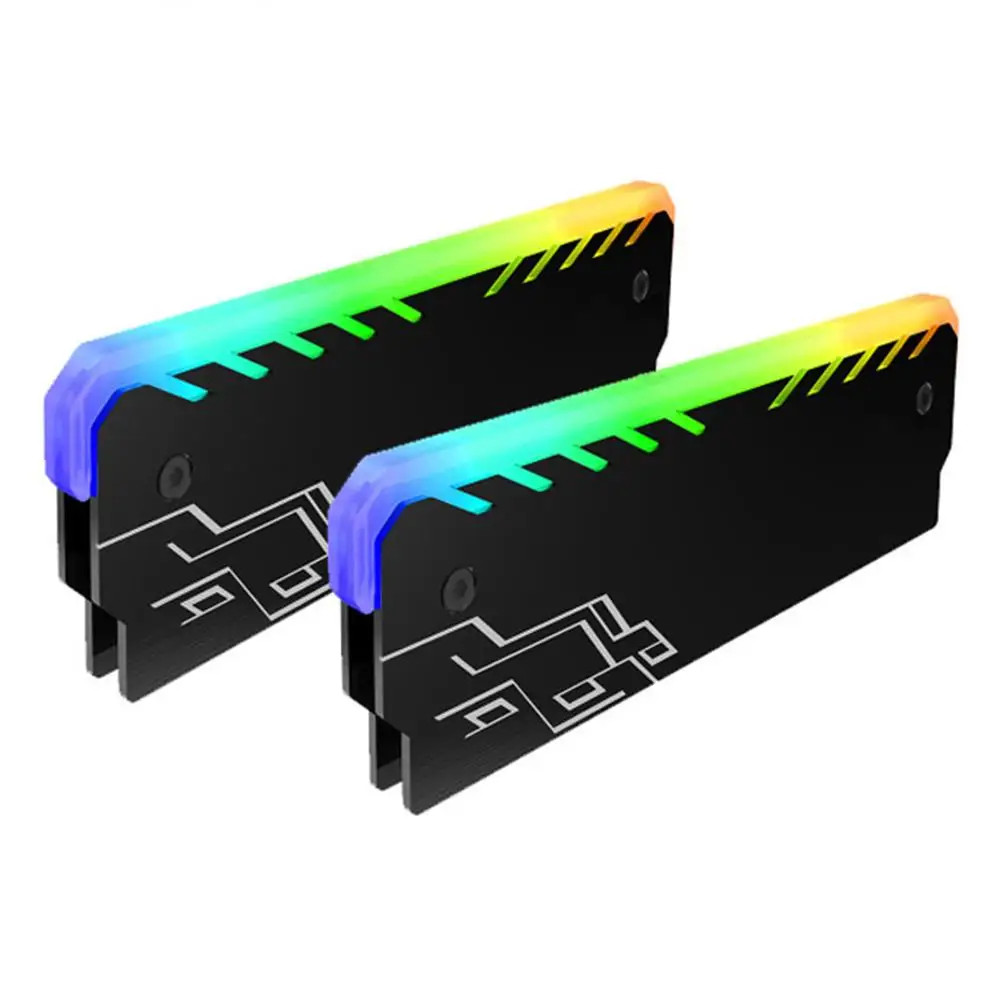 Цветной Настольный радиатор для оперативной памяти кулер Корпус RGB 256 цветов