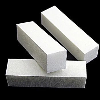 

Hot selling 3pcs White Sanding Nail File Buffer Block For UV Gel Nail Polish Nail Art Tools Manicure Pedicure 70