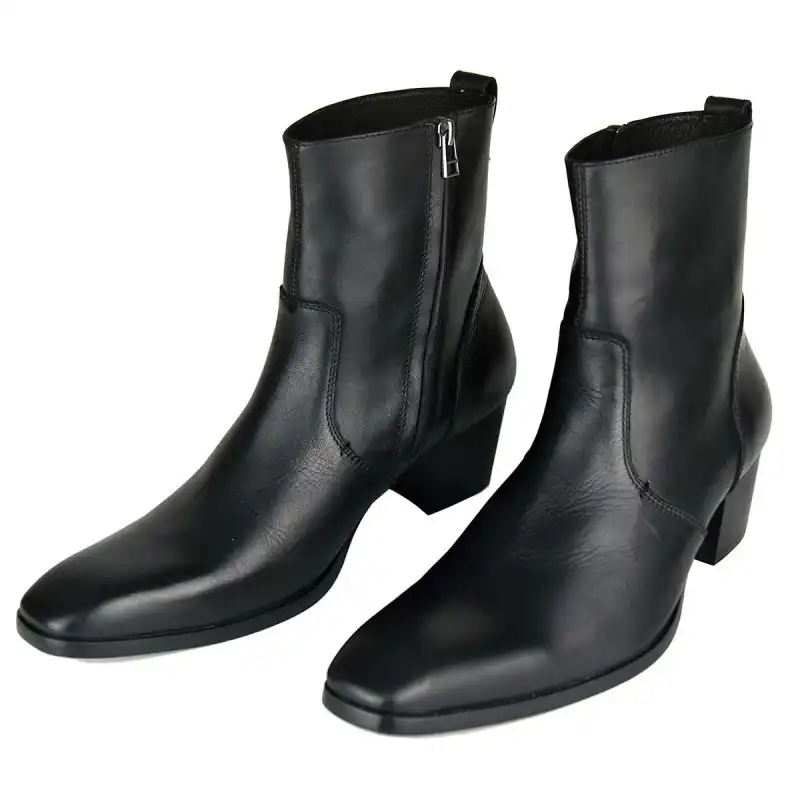 high heel cowboy boots mens