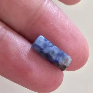 Eruifa 10 шт. Cuboid 13 мм длиной, 4 мм толстый полудрагоценный каменный Шарм Подвеска ювелирные изделия DIY серьги ожерелье 11 цветов - Цвет: Blue