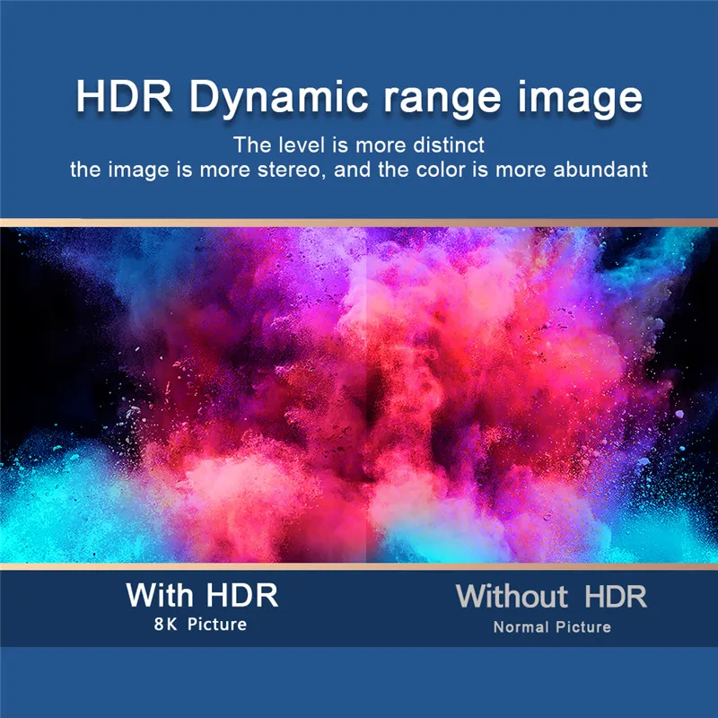 Кабель HDMI Anmck 2 1 0 дюйма Ultra HD поддержка 8K 120 Гц 4K 60 48 Гбит/с кабель для аудио и Ethernet 5 м