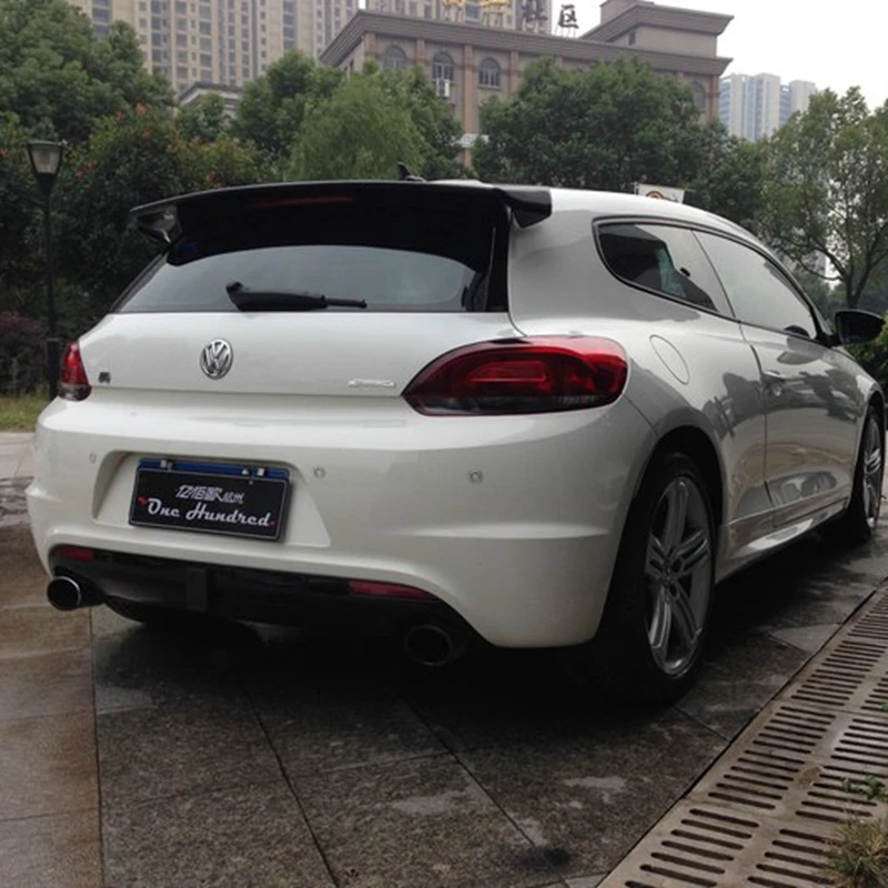 VOTEX style Scirocco спойлер для крыла заднего из углеродного волокна Volkswagen VW 2010 ~ 2014 (не