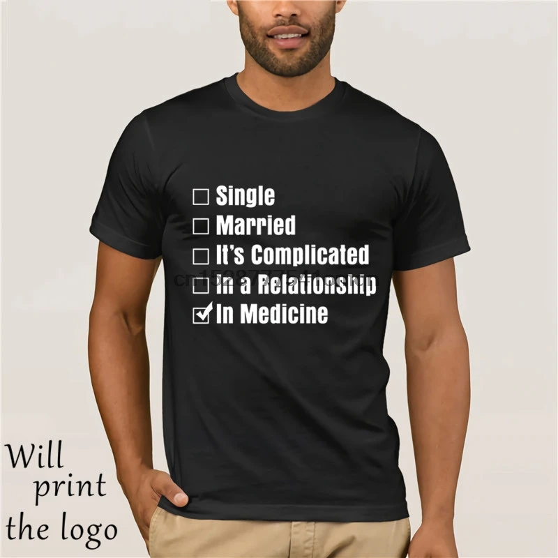 

Single Married In Medicine Relationship Checklist T-Shirt