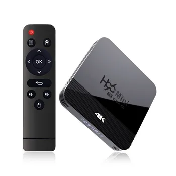 2020 RK3228A H96 Mini H8 2 ГБ + 16 ГБ Android 9,0 ТВ-приставка с дистанционным управлением 4K Smart HD ТВ-приставка вилка US/UK/EU/AU