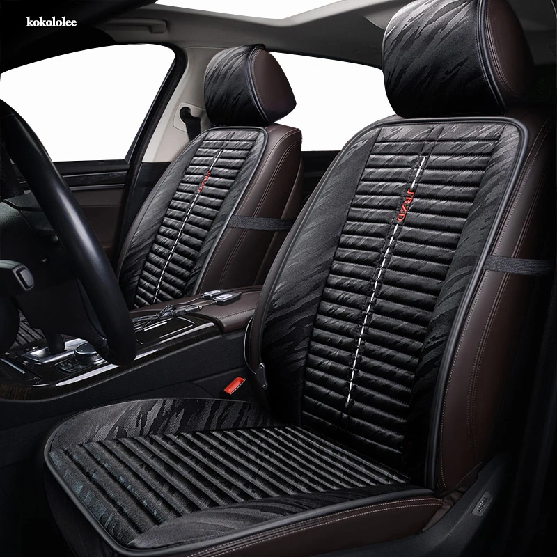 KOKOLOLEE 12V Heated car seat cover for MG all models MG7 MG6 GS ZS MG3 MG5 Winter Pad Cushions