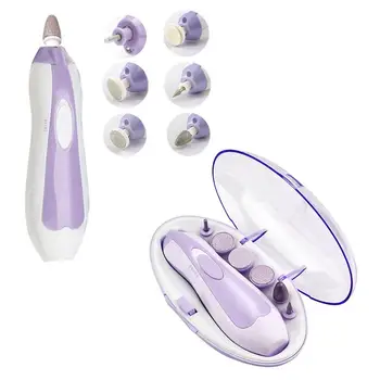 

1 Set Electric Foot Care Dead Skin Remover ToolsMultifunctional Lightweight Nail Polisher For Women