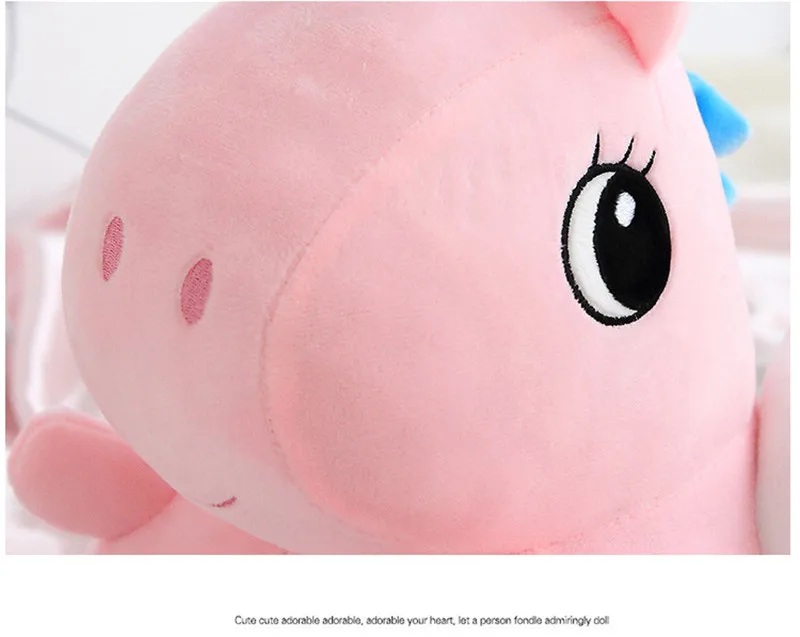 Мечта плюшевые игрушечные единороги для детей подарок для девочек Kawaii ангел лошадь мягкие животные Желтый Розовый Единорог плюшевые куклы