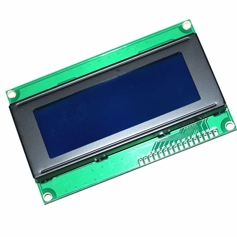 100% новинка 10 шт./лот 2004 LCD A модуль 5V синий экран 20X4 | Электроника