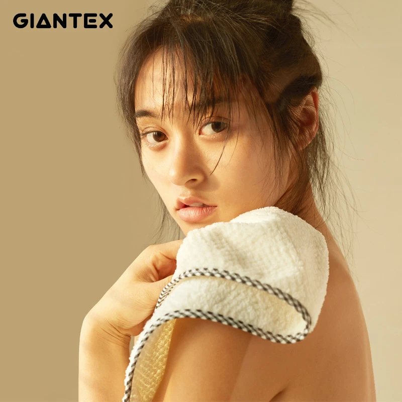 

GIANTEX Women Towels Bathroom Microfiber Towel Hair Towel Bath Towels For Adults toallas serviette de bain recznik handdoeken