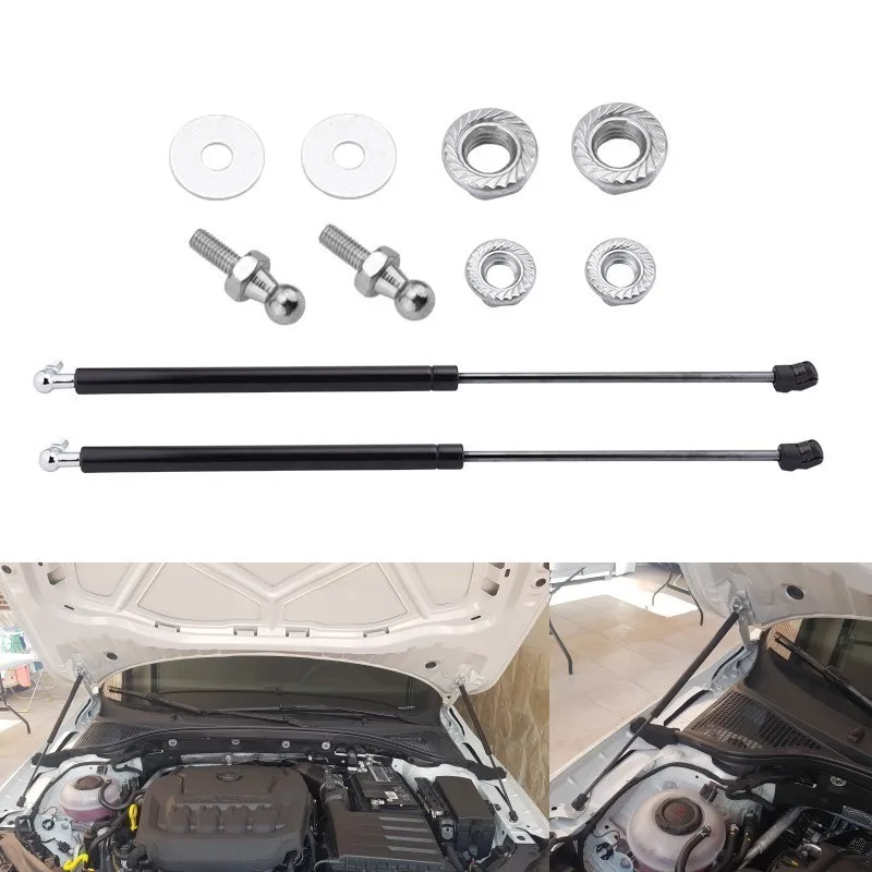 NS Modify Car Front Bonnet Hood Support Gas Shock Lift Strut Car Engine Cover Supports For 2007- Skoda Octavia A5