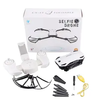 

CX-43 Drone,Folding Drone,RC FPV Drone,480P/720P RC Drone,Air Pressure Fixed Height Drone,Four-axis Aircraft,RC Helicopter