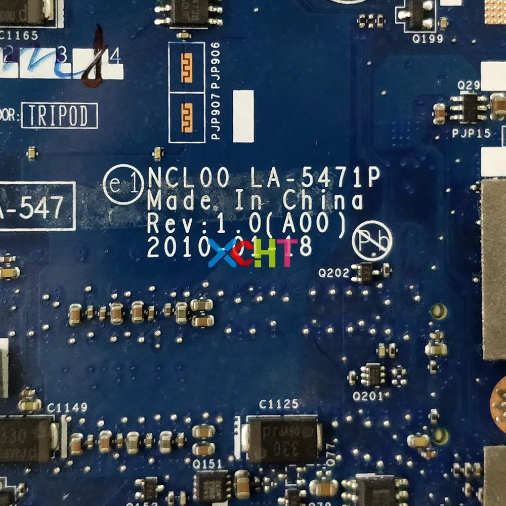 CN-00H12D 00H12D 0H12D LA-5471P QM57 для Dell Latitude E6410 ноутбук ПК материнская плата