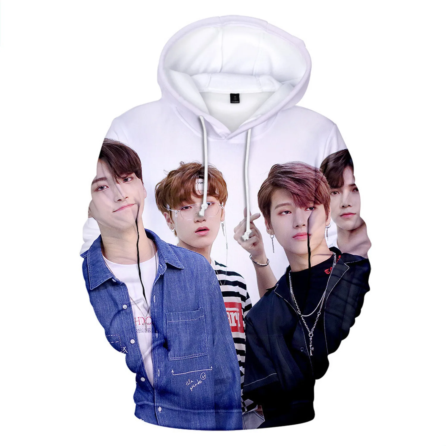 

2019 Ateez Kpop Hoodie Sweatshirt Oversize Hoodies Sweatshirt Hoodies Women Rose Lisa Jenie Jisoo Merchandise Clothes