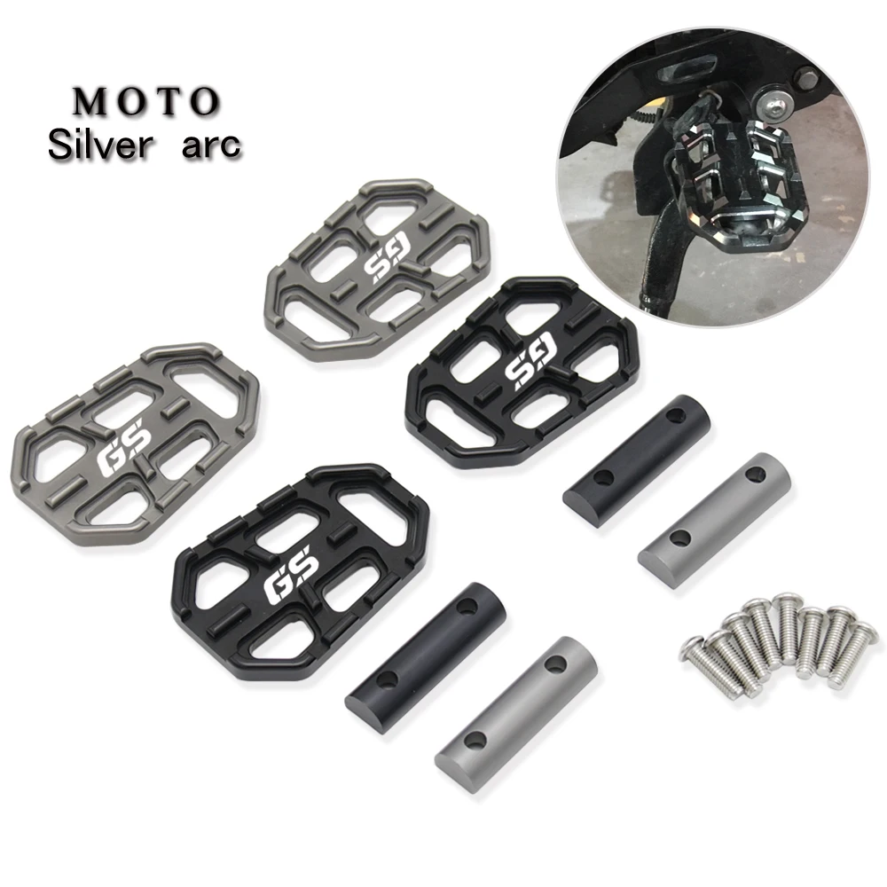 Для BMW R1200GS R1200 GS 13-19 R1250GS ADV F750GS F850GS 2019 S1000XR g310GS широкие мотоциклетные педали с ЧПУ
