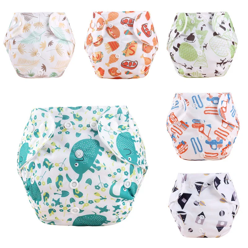 Diapers Pants Baby Snap-Design Leak-Proof Adjustable-Size Four-Seasons
